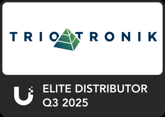 Ubiquiti ELITE Partner TRIOTRONIK - Q3 2025 Auszeichnung