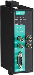 Moxa Industrial PROFIBUS-to-Fiber Converters with redundant Fiber Ring