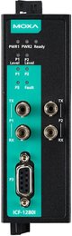 Moxa Industrial PROFIBUS-to-Fiber Converters with redundant Fiber Ring