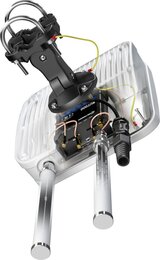 QuWireless QuMax für RUT900/950, IP67 Outdoor Gehäuse mit LTE Richt- & WiFi Antenne