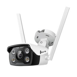 TP-Link VIGI 4MP Outdoor Full-Color WiFi Bullet Netzwerk Kamera, 4.0 mm