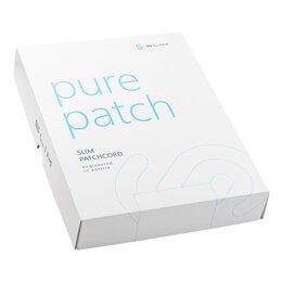 SLIM KAT6A 10 Gigabit Lightpatchkabel, 0,15m, U/FTP, Ø 3,8mm, weiss, 50-Pack