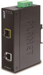 PLANET 10/100Base-TX to 100Base-FX Industrial Media Converter 