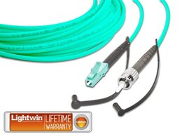 Lightwin High Quality Simplex LWL Patchkabel, MM OM3, LC - ST 