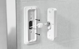 Ubiquiti UniFi G4 Doorbell Pro PoE Gang Box Mount, weiss
