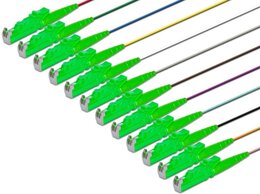 Lightwin Faserpigtail, Singlemode 9/125µm, OS2, E2000/APC, 12er Set