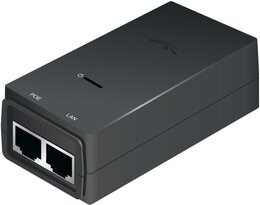 Ubiquiti PoE Injector, 24VDC, 12W, schwarz