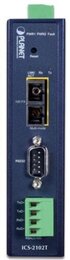 PLANET IP30 Industrial 1-Port RS232/RS422/RS485 Serial Device Server 100FX SC, MM/2km