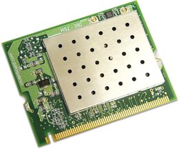 MikroTik R52H 802.11a/b/g High Power Dual Band MiniPCI Karte