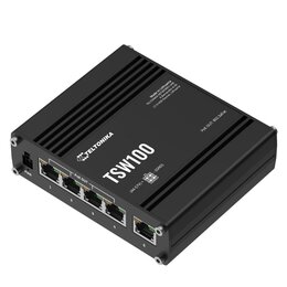 Teltonika IP30 Industrie 5-Port 1Gbit PoE+ unmanaged Switch, -40°C - +75°C
