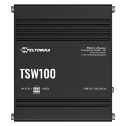 Teltonika IP30 Industrie 5-Port 1Gbit PoE+ unmanaged Switch, -40°C - +75°C