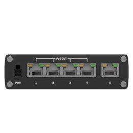 Teltonika IP30 Industrie 5-Port 1Gbit PoE+ unmanaged Switch, -40°C - +75°C
