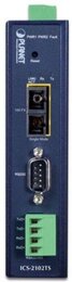PLANET IP30 Industrial 1-Port RS232/RS422/RS485 Serial Device Server 100FX SC, SM/30km
