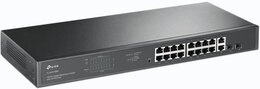 TP-Link 18-Port Gigabit Rackmount  Switch mit 16-Port PoE+