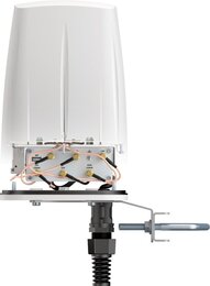 QuWireless QuMax für RUTX11, IP67 Outdoor Gehäuse mit LTE Omni-, WiFi, BT & GPS Antenne