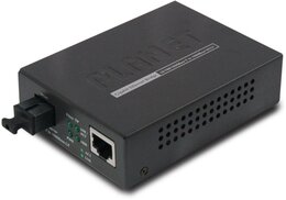 PLANET 10/100/1000Base-T to WDM Bi-directional Fiber Converter 15km