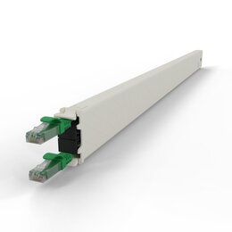 PATCHBOX patchbox.one / Kassette / 30RU / UTP / Grün, 1,8 Meter