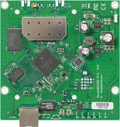 MikroTik 911 Lite5 mit 600MHz Atheros CPU, 64MB RAM, 5Ghz 802.11a/n Single Chain