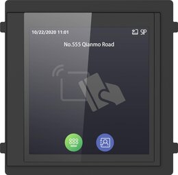 Hikvision DS-KD-TDM - Touch & Display Modul mit Kartenleser, Mifare Karten 13,56 MHz