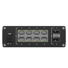 Teltonika IP30 Industrie 8-Port 1Gbit, 2-Port SFP unmanaged Switch, -40°C - +75°C