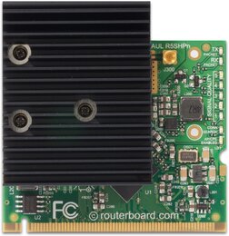 MikroTik R5SHPn 802.11a/n Super High Power MiniPCI card with MMCX connector