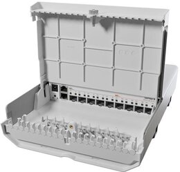 MikroTik netFiber 9 Outdoor Switch, 4x SFP+, 5x SFP, 1x 1Gb, PoE-In