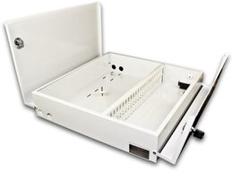 Lightwin Wandspleissbox, gross, versperrbar, 2x2 PG16