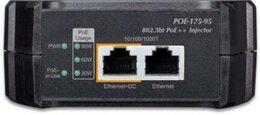 PLANET Single Port 10/100/1000Mbps 802.3bt Ultra POE++ Injector (95 Watts)