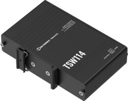 Teltonika IP30 Industrie 5-Port 10/100/100Mbit unmanaged Hutschienen-Switch, -40°C - +75°C