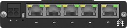 Teltonika IP30 Industrie 5-Port 10/100/100Mbit unmanaged Hutschienen-Switch, -40°C - +75°C