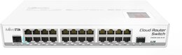 MikroTik CRS125-24G-1S-IN Cloud Router Switch w/ Atheros AR9344, 24x Gbit, 1x SFP