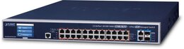 PLANET L3 24-Port Gbit 802.3bt PoE + 2-Port 10Gbit + 2-Port 10Gbit SFP+ Managed Switch