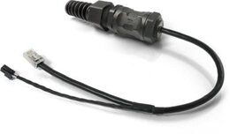 QuWireless QuRJ45-PL, Outdoor IP68 RJ45-Buchsen-Adapter mit PoE-Splitter