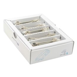SLIM KAT6A 10 Gigabit Lightpatchkabel, 0,1m, U/FTP, Ø 3,8mm, grau, 50-Pack