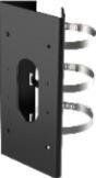 Hikvision DS-1475ZJ-SUS(Black) - Vertikale Masthalterung, Schwarz, rostfreier Stahl