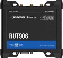 Teltonika Industrie 4G/LTE Dual SIM Router, für IoT Anwendungen, GNSS, RS485/232