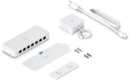 Ubiquiti UniFi USW-Ultra PoE 8-Port Gigabit Layer2 Switch, PoE-in, 60W Netzteil