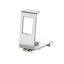 Wirewin DIN-Hutschienenhalter für Keystone-Module, werkzeuglose Montage, grau