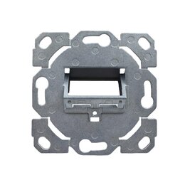 Wirewin Keystone Tragrahmen für 2 Module, Unterputz, Schalterprogramm-fähig