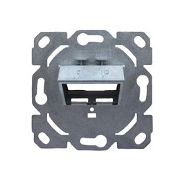 Wirewin Keystone Tragrahmen für 2 Module, Unterputz, Schalterprogramm-fähig