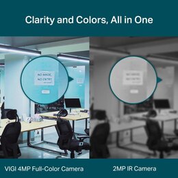 TP-Link VIGI 4MP Full-Color WiFi Turret Netzwerk Kamera