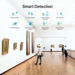 TP-Link VIGI 4MP Full-Color WiFi Turret Netzwerk Kamera