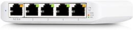 Ubiquiti UniFi Kompakt Indoor 5-Port PoE Gigabit Switch mit 802.3af PWR Input