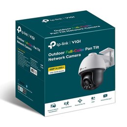 TP-Link VIGI 4MP Outdoor Full-Color Pan Tilt Netzwerk Kamera, 4.0 mm