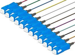 Lightwin Faserpigtail, Singlemode 9/125µm, OS2, SC, 12er Set
