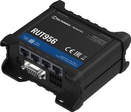 Teltonika RUT956 - Industrie 4G/LTE Dual SIM Router, mit Ethernet, I/O, GNSS, RS485/232 