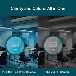 TP-Link VIGI 4MP Full-Color Turret Netzwerk Kamera