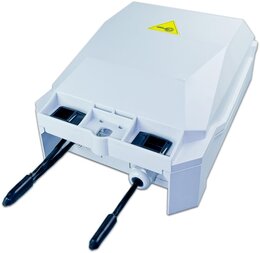 Optotec FTTx IP55 Wandbox, ohne Spleisskassetten, bis zu 288 Fasern