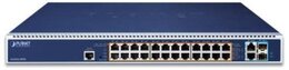 PLANET L3 24-Port Gbit 802.3bt PoE + 2-Port 10Gbit + 2-Port 10Gbit SFP+ Managed Switch