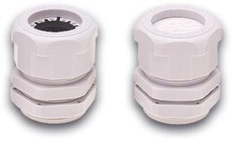 Lightwin PG29 PVC Verschraubung mit Ausgang für 12/24 LWL Patchkabel